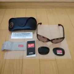 Ray-Banバタフライ型ジャッキー・オーサングラスメンズ58/16