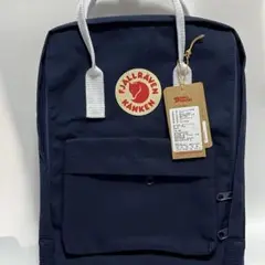 カンケンリュックサック バッグ フェールラーベン大容量16L ネイビ/ホワイト