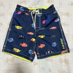 GAP Surf Shop 魚柄水着 100cm~ ネイビー