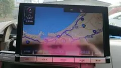 タッチパネル新品交換済み トヨタ純正8インチメモリーナビ NSZA-X64T