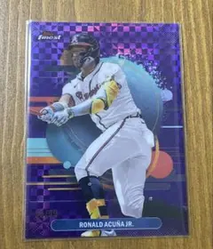 ロナルド・アクーニャ・Jr 2025 topps finest