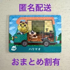 どうぶつの森　amiiboカード　ハリマオ　08
