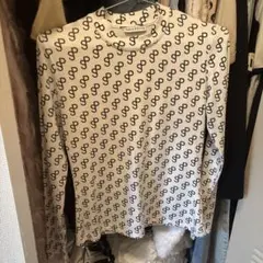 Saks Potts ロゴプリント長袖Tシャツ 使用感あり
