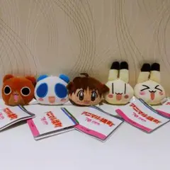 アニマル横町 フェイスマスコット 全5種セット