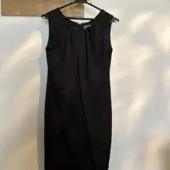 Rady ブラック ノースリーブ ワンピース