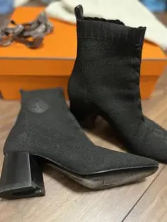 新品同様 HERMES ヴォルベール ショートブーツ 37センチ