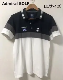Admiral GOLF メンズ ポロシャツ LLサイズ