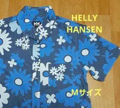 HELLYHANSEN 花柄プリントシャツ　Mサイズ　アウトドア　キャンプ