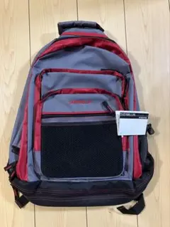 新品未使用　DUEXMILLUN リュック バックパック　グレー/レッド