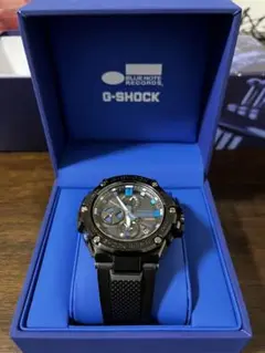 カシオ G-SHOCK GST-B100BNR-1AJR ブルーノートレコード