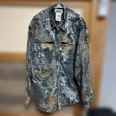 モッシーオーク、FieldStaff 迷彩柄 長袖 リアルツリー シャツ　M