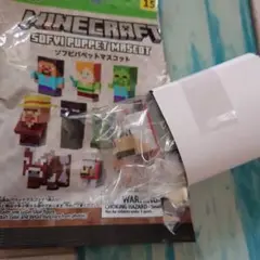 マイクラ　ソフトパペットマスコット　おおかみ　狼　マインクラフト　キャラクター
