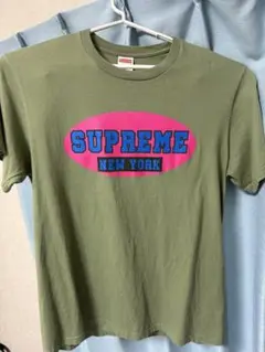 Supreme シュプリーム グリーン　オリーブ　Tシャツ