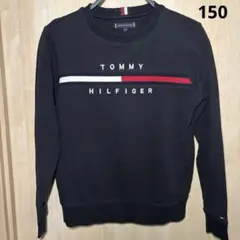 TOMMY HILFIGER ブラック トレーナー 152