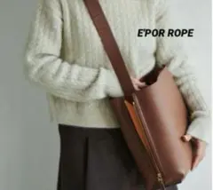 E'POR ROPE Y BAG Shoulder M エポールショルダーバッグ