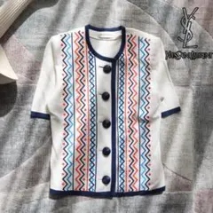 yves saint laurent イヴ サン ローラン カーディガン M