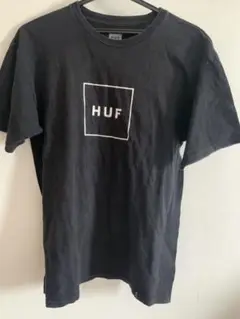HUF ブラック ロゴ Tシャツ
