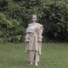 melt the lady heavy trench coat 2021 aw