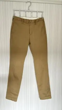 無印良品 ストレッチチノスリムパンツ紳士７６・ライトベージュ