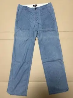 A.P.C. ライトブルー ストレートパンツ S