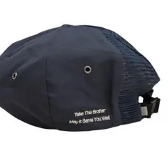 美品 ハロコモディティ ナイロン ベレー帽AmuletBeret ネイビー
