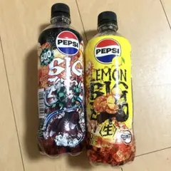 鬼滅　コラボ　ラベル　ペプシ　空きペットボトル　2本　炭治郎　善逸
