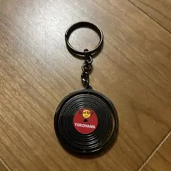 【未使用】ハードロックカフェ　YOKOHAMA店　レコードスピナーキーチェーン