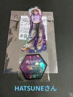 ロッテMSPLAShオンラインくじ HATSUNEさんホログラムアクリルスタンド