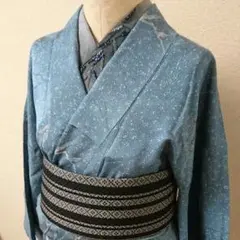 正絹 小紋