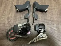 SRAM スラム RED e-TAP 2x11s 電動ワイヤレス リム SRAM スラム Red eTap AXS Road 2X Groupset リムブレーキ