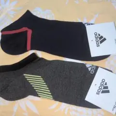 新品.未使用 adidas メンズソックス2足セット 26〜28cm