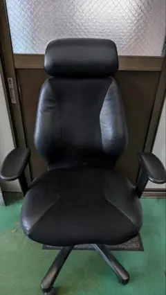 ブラック ハイバックオフィスチェア