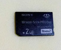 SONY純正 PSPメモリースティックDUO 2GB フォーマット済