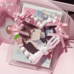 ホイップデコ トレカケース ピンク 量産型 いちご