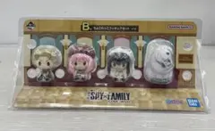 kntoy56-0421 スパイファミリー　B賞 ちょこのっこ　フィギュアセット