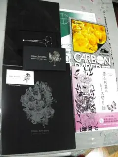蒼山 日菜 Hina Aoyama オリジナル切り絵セット　切り絵ハサミ 蒼山日菜 レース切り絵用ハサミ アート用品