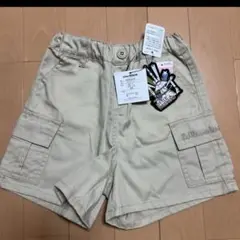未使用タグ付き　Little Weekend カーゴハーフパンツ 80