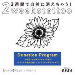 2週間で消える♡ジャグアタトゥーシール