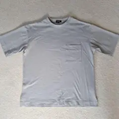 PLST グレー Tシャツ Sサイズ ポケット付き