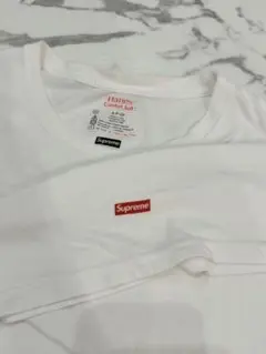【300円オークション】Supreme Sサイズ Hanes パックT
