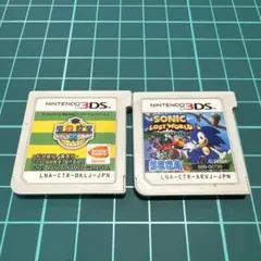 ニンテンドー3DS ソフト 2本セット　暗殺教師&ソニックロストワールド