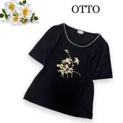 755【OTTO】オットー レディース Tシャツ 古着(M)ボロ