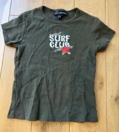 SURF CLUB オリーブグリーン トップス