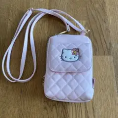 ハローキティ キルティングショルダーバッグ