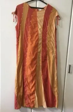 夏用綿100%のワンピース　着心地最高です。Via Faburrica