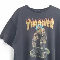 THRASHER リック&モーティ パロディTシャツ A18