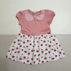 mia mail 花柄切替ワンピース 90サイズ