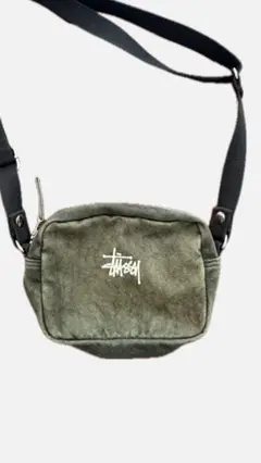 Stussy/ショルダーバッグ/ブラック/ロゴ/ストリート