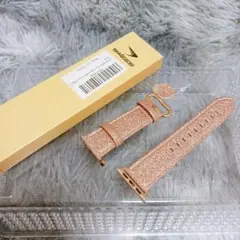 新品・未使用❤Apple Watch バンド ローズゴールド グリッター⭐️