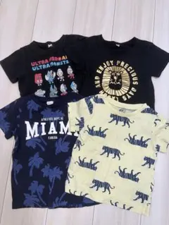 【Tシャツ 男の子4枚セット】サイズ90〜95